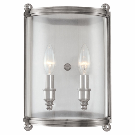 1302 Hudson Valley Mansfield 2 Light Wall Sconce