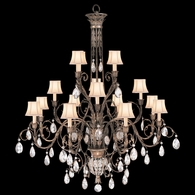 136740 Fine Art Lighting A Midsummer Nights Dream 57"W Round Chandelier with Gold Finish