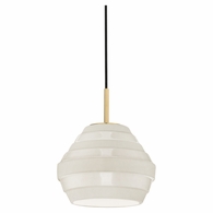1383 Hudson Valley Calverton Led Pendant