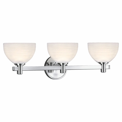 1403 Hudson Valley Warm Modern (3) Light Mercury Bath And Vanity