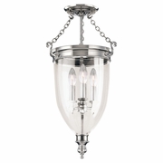 141 Hudson Valley Hanover 3 Light Semi Flush