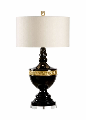 14178 Wildwood Lamps Gate Post Finial Lamp-Black