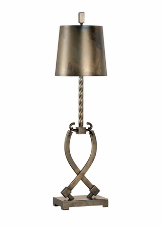 14184 Wildwood Iron Bronze Mill Crane Lamp