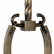 14184 Wildwood Iron Bronze Mill Crane Lamp