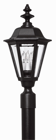 1441BK-R Hinkley Lighting Manor House Large Outdoor Post Light (CLEARANCE ITEM)