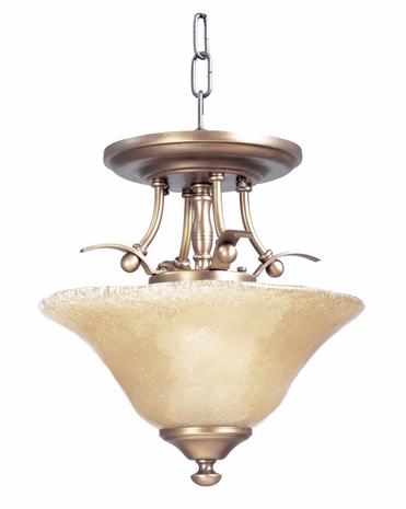 1487 Framburg Lighting Reverie Small Semi-Flush Fixture