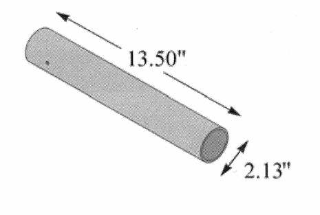 149 Hubbardton Forge Lighting Tube Glass Shade