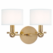 1512 Hudson Valley Warm Modern (2) Light Kirkwood Wall Sconce