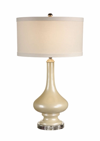 15641 Wildwood Lamps Pearlized Bottle Lamp
