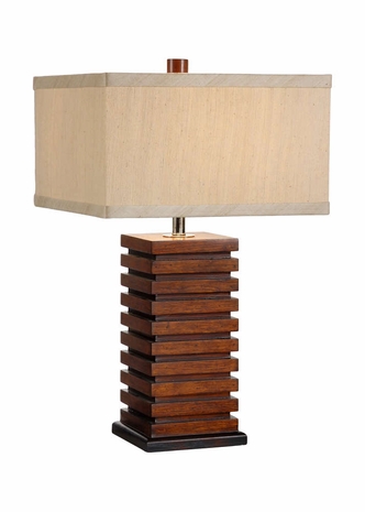 15666 Wildwood Lamps Stacked Squares Lamp
