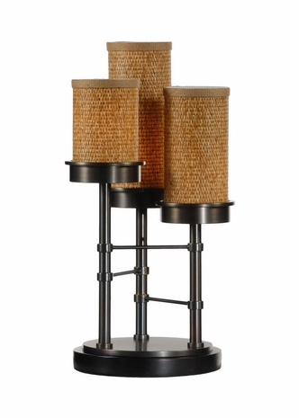 15682 Wildwood Lamps Triple Upright Lamp