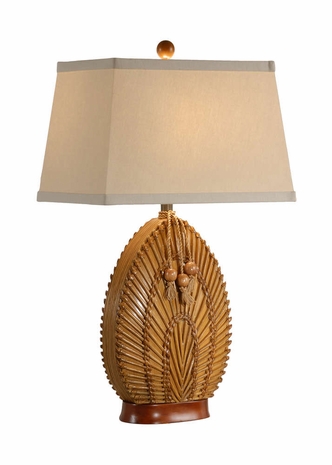 15689 Wildwood Lamps Nested Fronds Lamp