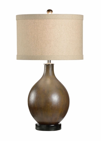 15749 Wildwood Lamps Brown Bottle Lamp