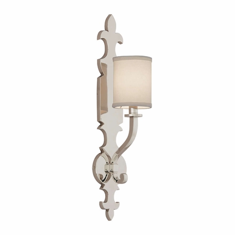 159-11 Corbett Esquire 1Lt Wall Sconce with Solid Brass Finish