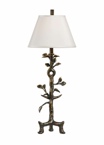 16156 Wildwood Lamps Spriggins Lamp - Bronze Finish