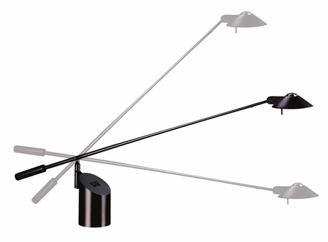 1620 Sonneman Lighting Modern Classics Feather Collection 1 Light Desk Lamp