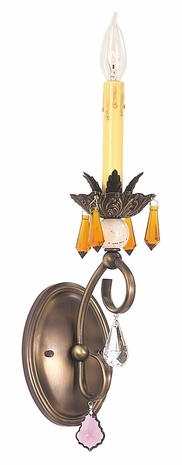 1631 Framburg Lighting Polonaise 1 Light Bath and Sconce