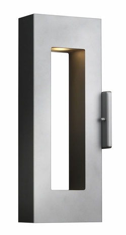 1640TT-R Hinkley Lighting Atlantis Aluminum Outdoor Wall Sconce in Titanium Overstock