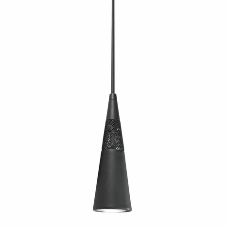 1674.25 Sonneman Modern Lighting Essentials 120v Solaris Drop Pendant in Satin Black Finish