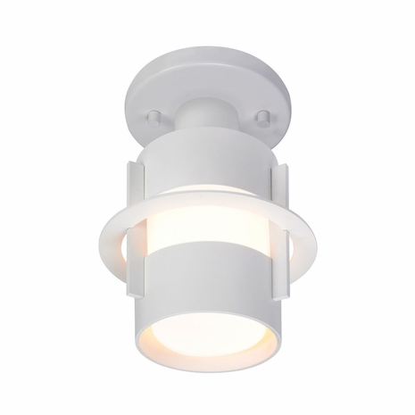 1690.03F Sonneman Architectural Aereo 6 1/2 inch Surface Mount in Satin White Finish
