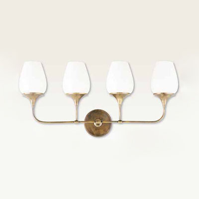 1704 Hudson Valley Summerside 4 Light Pendant