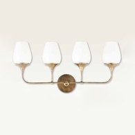 1704 Hudson Valley Summerside 4 Light Pendant