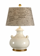 17707-2 Wildwood Niccolo Lamp - Ivory