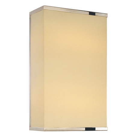 1831 Sonneman Lighting Warm Contemporary Rettangolo Collection 2 Light Wall Sconce