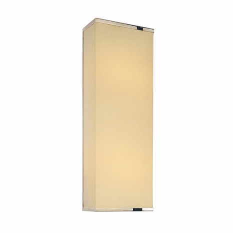 1832 Sonneman Lighting Warm Contemporary Rettangolo Collection 4 Light Wall Sconce