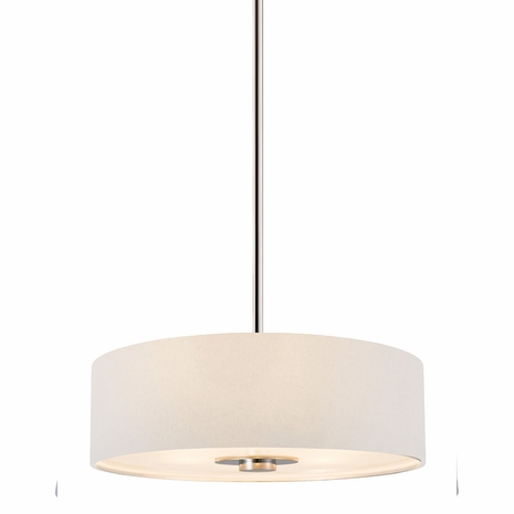 1875 Sonneman Lighting Ornamental Rollo Collection 6 Light Pendant