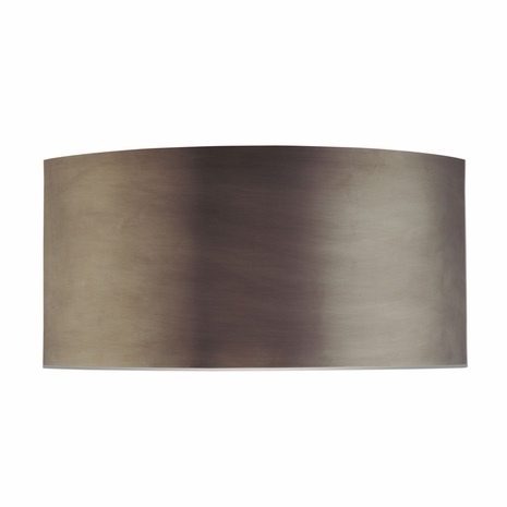 1880.24F Sonneman Dianelli Contemporary ADA Shield Fluorescent Wall Sconce with Rubbed Bronze Finish