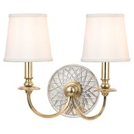 1882 Hudson Valley Yates 2 Light Wall Sconce