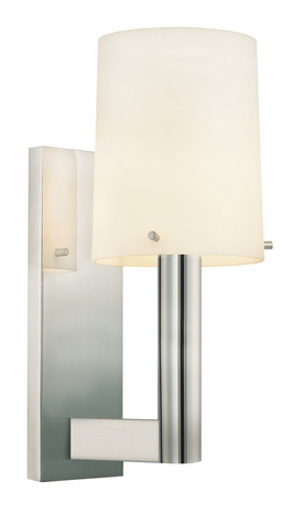 1912 Sonneman Lighting Modernist Calmo Retta Collection 1 Light Wall Sconce