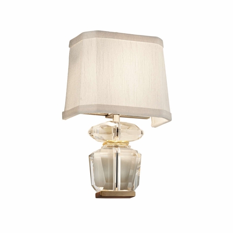 199-12 Corbett Queen Bee 2Lt Wall Sconce Medium with Gold Leaf & Polished Stainless Finish