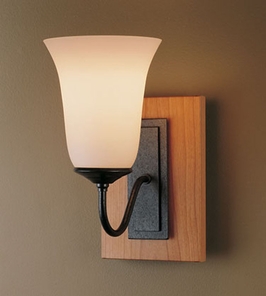 20-3221-CH-10-G35-R Hubbardton Forge Wrought Iron Wall Sconce (Returned Product)
