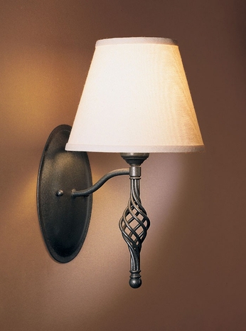 20-3841 Hubbardton Forge LightingTwist Basket Wrought Iron Wall Sconce