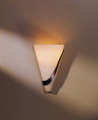 20-6563R-07-K74-R Hubbardton Forge Lighting Sweep Half Cone Wrought Iron Wall Sconce (Returned Item)
