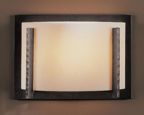 20-6740 Hubbardton Forge Forged Verticle Bars Lighting Wrought Iron Wall Sconce