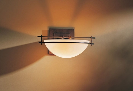 20-7350 Hubbardton Forge Lighting Moonband Wrought Iron Wall Sconce