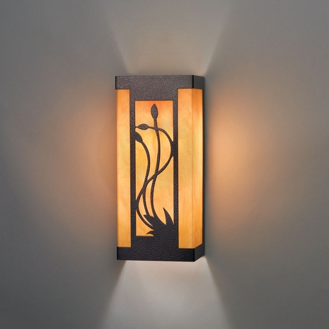 2004 Ultralights Lighting Cygnet Rectangular Wall Sconce