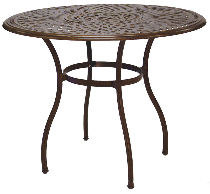 201060CHQ Darlee Series 60 Tables 52'' Round Counter Height Bar Table
