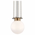 2011 Hudson Valley Gunther 1 Light Pendant