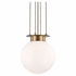 2014 Hudson Valley Gunther 1 Light Pendant