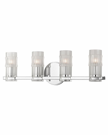 2024 Hudson Valley Bold & Glamorous 4 Light Malone-Bath And Vanity Light
