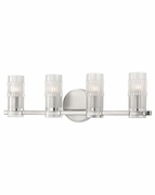 2024 Hudson Valley Bold & Glamorous 4 Light Malone-Bath And Vanity Light