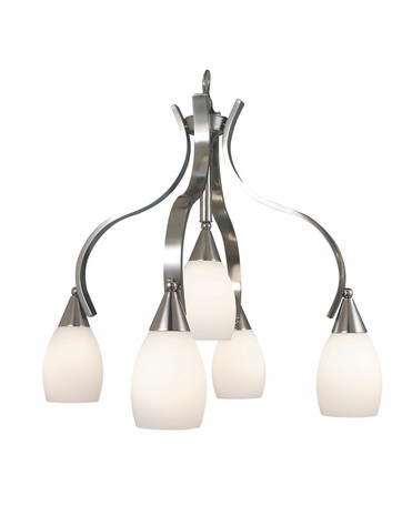 2070 Framburg Lighting Artemis 5 Light Dinette Chandelier