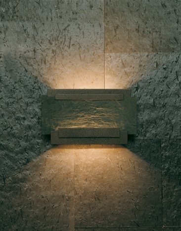 21-7421-03-R Hubbardton Forge Lighting Slate Reflector Wrought Iron Wall Sconce (Returned Item)