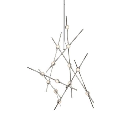2151.13C-27 Sonneman Constellation Systems Aquila Minor with Satin Nickel Finish