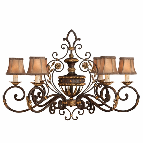 218540 Fine Art Lighting Castile 39"W Oblong Chandelier with Bronze Finish