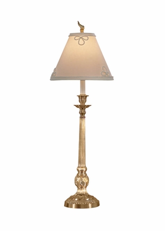 2195 Wildwood Lamps Soaring Stick Lamp with Antique Patina Cast Brass